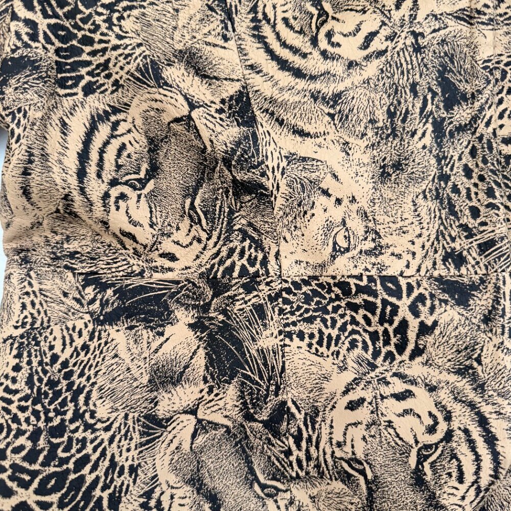 Vintage Lisa International Tiger Suede Jacket | Size M - Picture 4 of 13